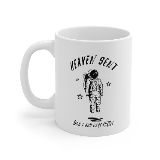Heaven Sent emo coffee mug