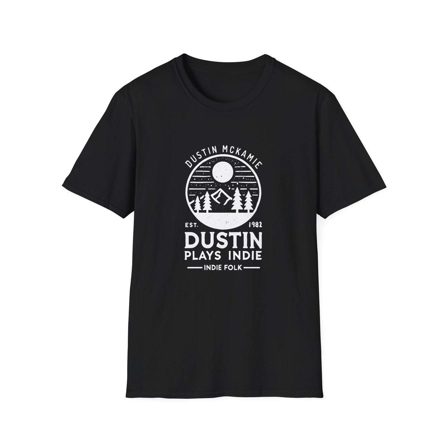 Dustin Plays Indie Tee (nature design)