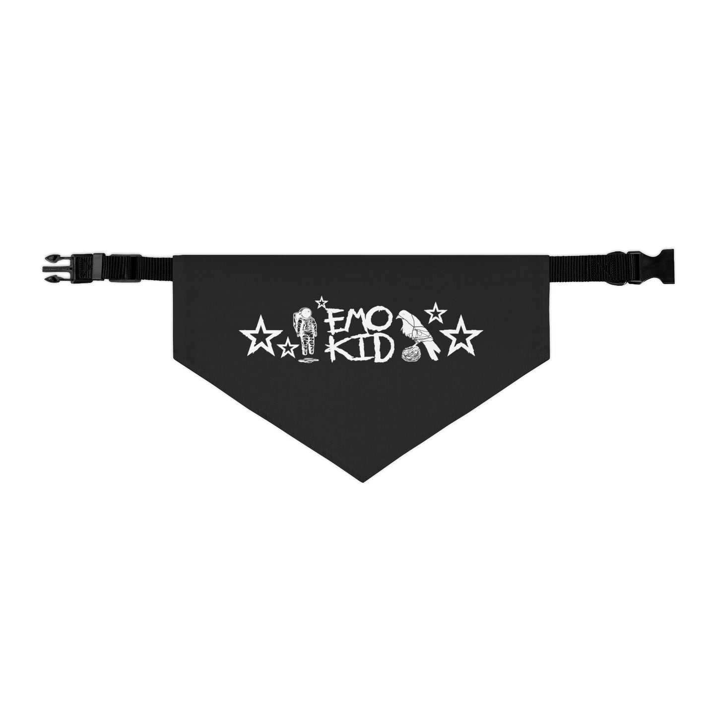 Emo pet bandana