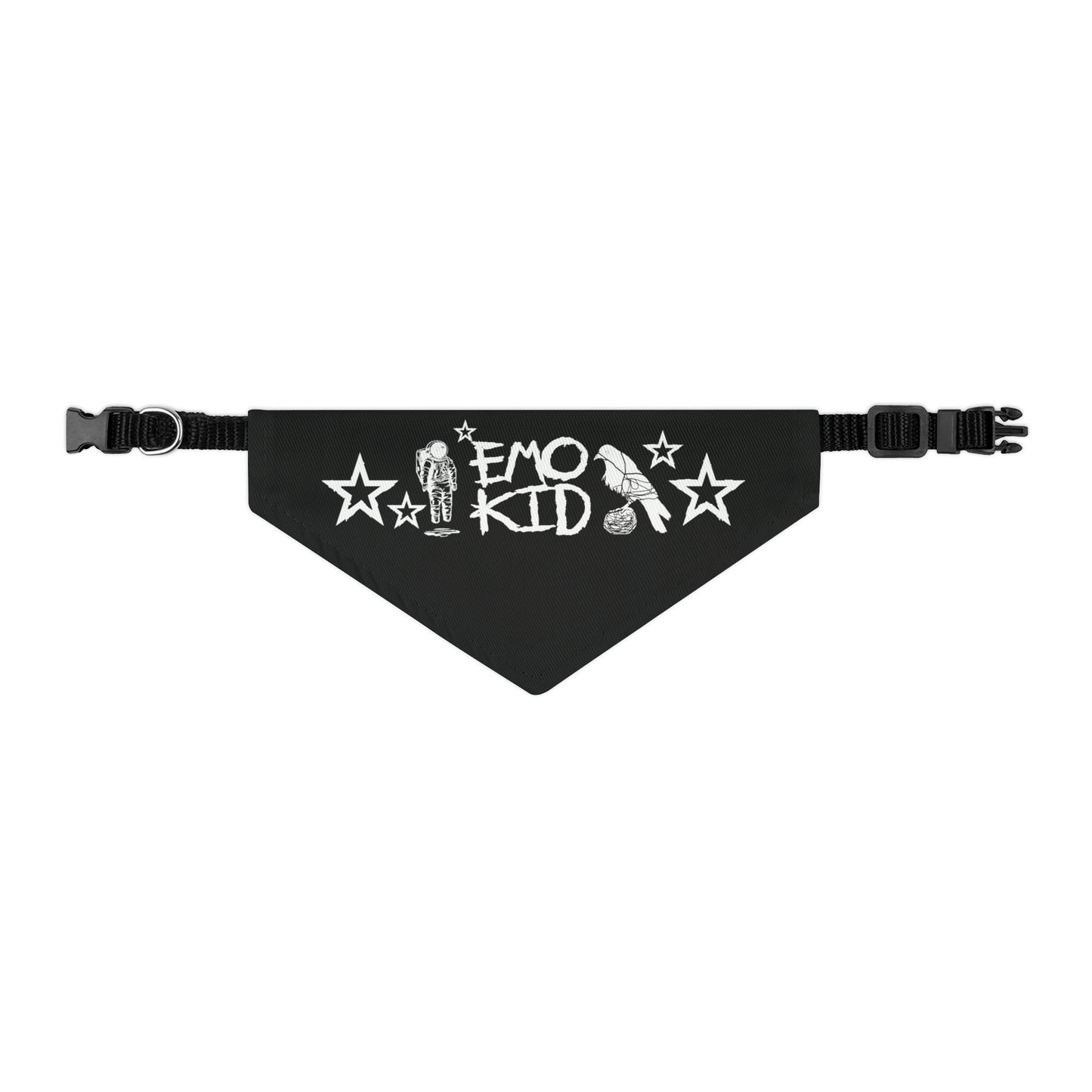 Emo pet bandana
