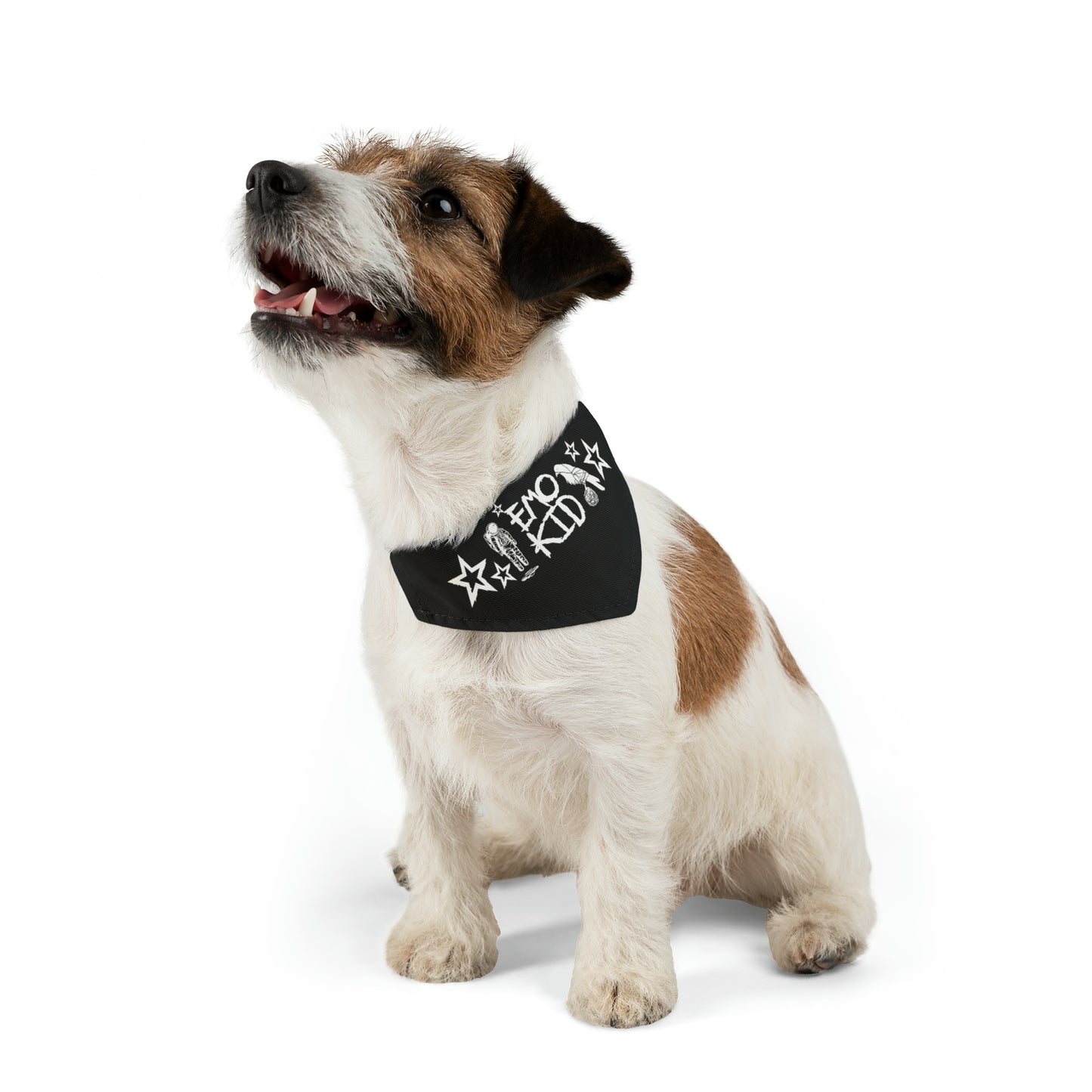 Emo pet bandana